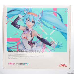 『中古即納』{FIG}GOODSMILE ONLINE SHOP限定 レーシングミク 2021Ver. 初音ミク GTプロジェクト 1/7 完成品 フィギュア グッドスマイルカンパニー(20221231)｜media-world