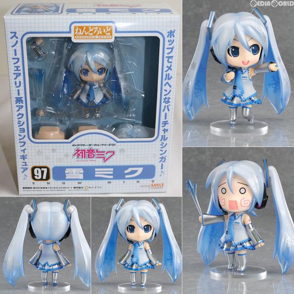 『中古即納』{FIG}ねんどろいど 097 雪ミク キャラクター・ボーカル・シリーズ01 初音ミク ...