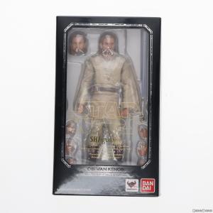 『中古即納』{FIG}S.H.Figuarts(フィギュアーツ) オビ=ワン・ケノービ(ATTACK OF THE CLONES) STAR WARS(スター・ウォーズ) 完成品 可動フィギュア バンダイ｜media-world