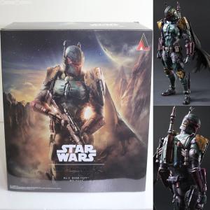 『中古即納』{FIG}スターウォーズ ヴァリアント PLAY ARTS改(プレイアーツ改) ボバ・フェット STAR WARS 完成品 可動フィギュア スクウェア・エニックス｜media-world