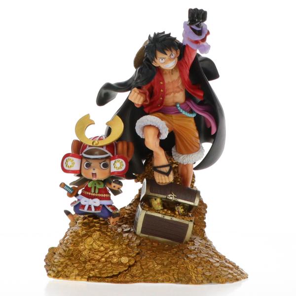 『中古即納』{FIG} フィギュアーツZERO モンキー・D・ルフィ WT100記念 尾田栄一郎描き...