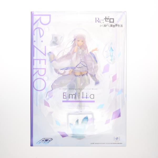 『中古即納』{FIG} エミリア Re:ゼロから始める異世界生活 1/8 完成品 フィギュア 一部オ...