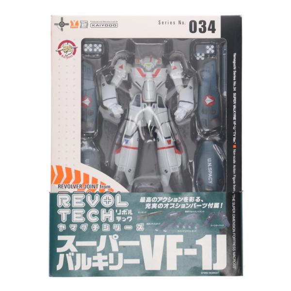『中古即納』{FIG} リボルテックヤマグチ No.034 TV版 スーパーバルキリーVF-1J 一...