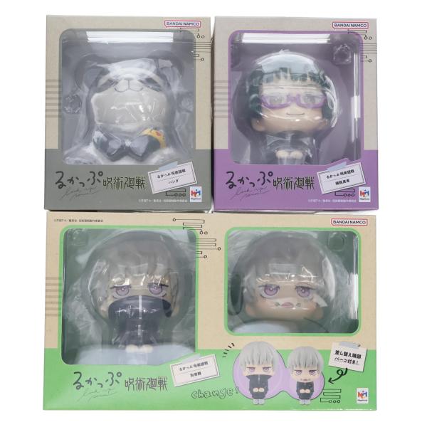 『中古即納』{FIG} るかっぷ 禪院真希＆狗巻棘＆パンダ(ぜんいんまき＆いぬまきとげ＆パンダ) セ...