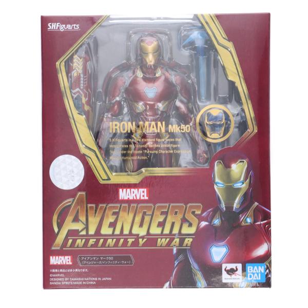 『中古即納』{FIG} (再販) S.H.Figuarts アイアンマン マーク50(アベンジャーズ...