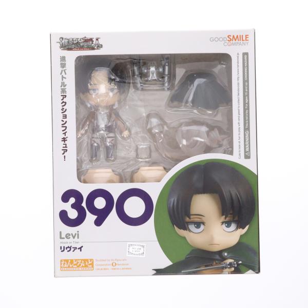 『中古即納』{FIG} ねんどろいど 390 リヴァイ 進撃の巨人 完成品 可動フィギュア グッドス...