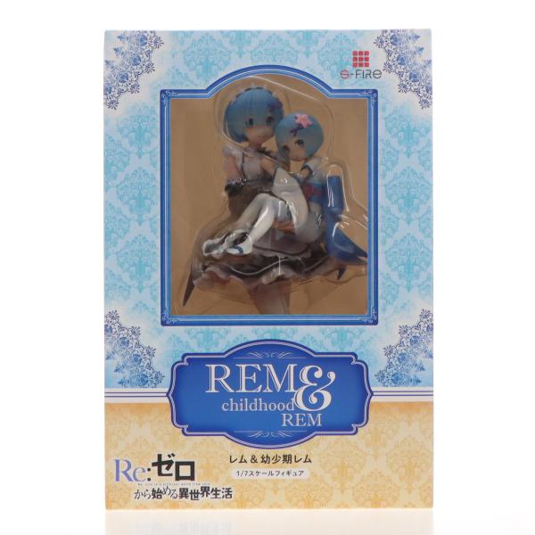 『中古即納』{FIG} レム&amp;幼少期レム Re:ゼロから始める異世界生活 1/7 完成品 フィギュア...