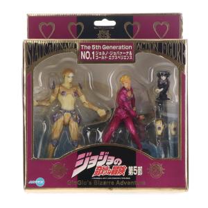 『中古即納』{FIG} ARTFX STATIC＆DYNAMIC アクションフィギュアシリーズ ジョルノ・ジョバァーナ＆ゴールド・エクスペリエンス ジョジョ コトブキヤ(20011020)