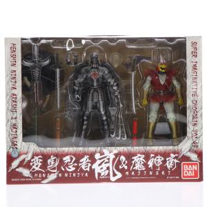 『中古即納』{FIG} S.I.C. VOL.49 変身忍者 嵐&魔神斎 変身忍者嵐 完成品 可動フィギュア バンダイ(20090718)