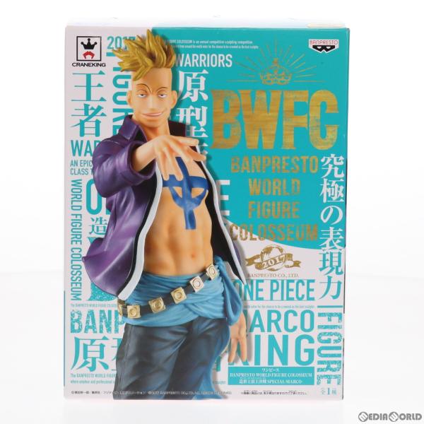 『中古即納』{FIG}マルコ ワンピース BANPRESTO WORLD FIGURE COLOSS...