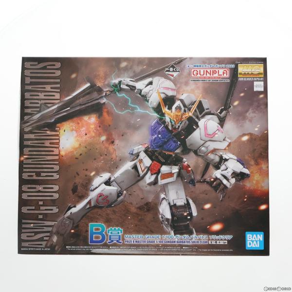 『中古即納』{FIG}B賞 MG 1/100 ASW-G-08 ガンダムバルバトス ソリッドクリア ...