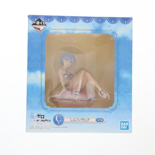 『中古即納』{FIG} C賞 レム フィギュア 一番くじ Re:ゼロ-あなたに、精霊の祝福があります...