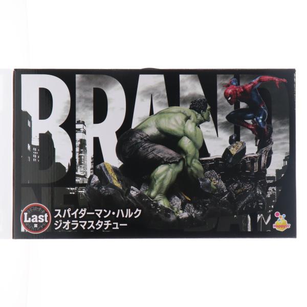 『中古即納』{FIG} Last賞 スパイダーマン・ハルク Happyくじ スパイダーマン:ブランド...