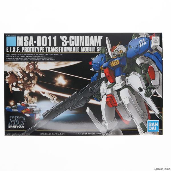 『中古即納』{PTM}HGUC 1/144 MSA-0011 Sガンダム ガンダム・センチネル プラ...