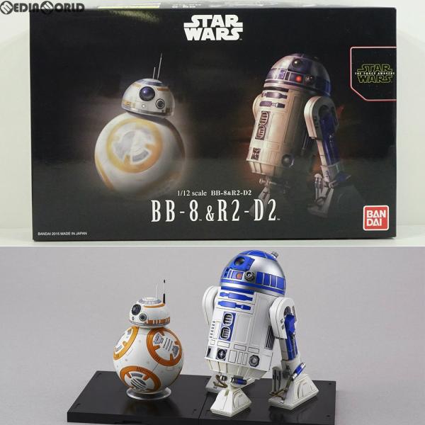 『中古即納』{PTM}1/12 BB-8&amp;R2-D2 スター・ウォーズ(フォースの覚醒) プラモデル...