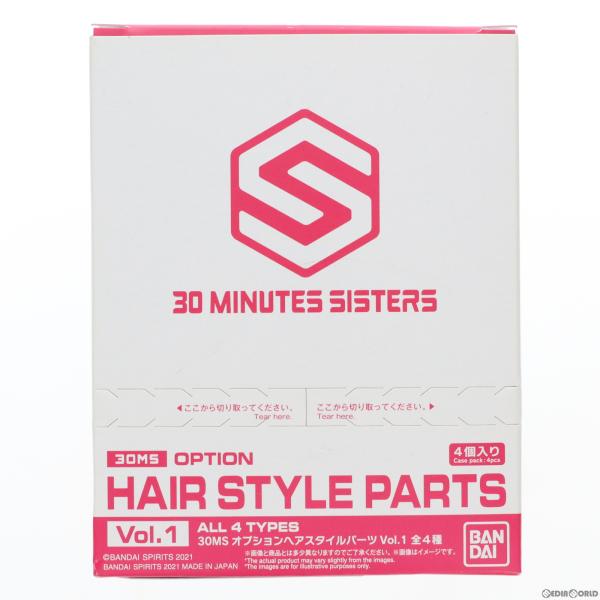 『中古即納』{BOX}{PTM}30MS オプションヘアスタイルパーツVol.1 全4種 30 MI...