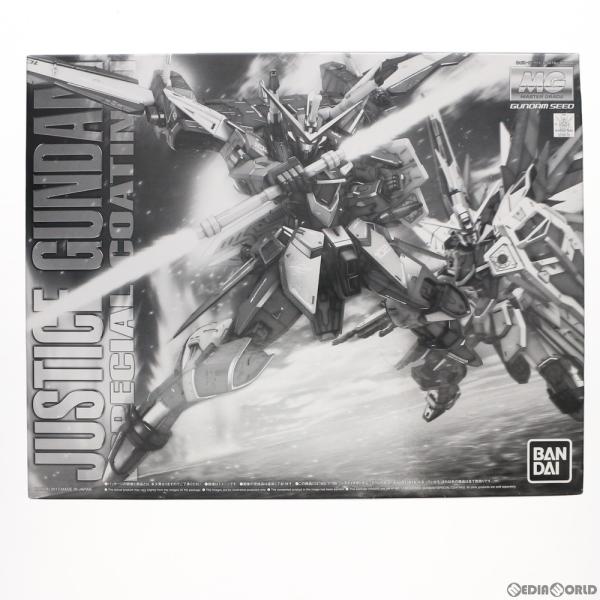 『中古即納』{PTM}プレミアムバンダイ限定 MG 1/100 ZGMF-X09A ジャスティスガン...