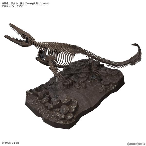 『中古即納』{PTM}1/32 Imaginary Skeleton モササウルス プラモデル(50...