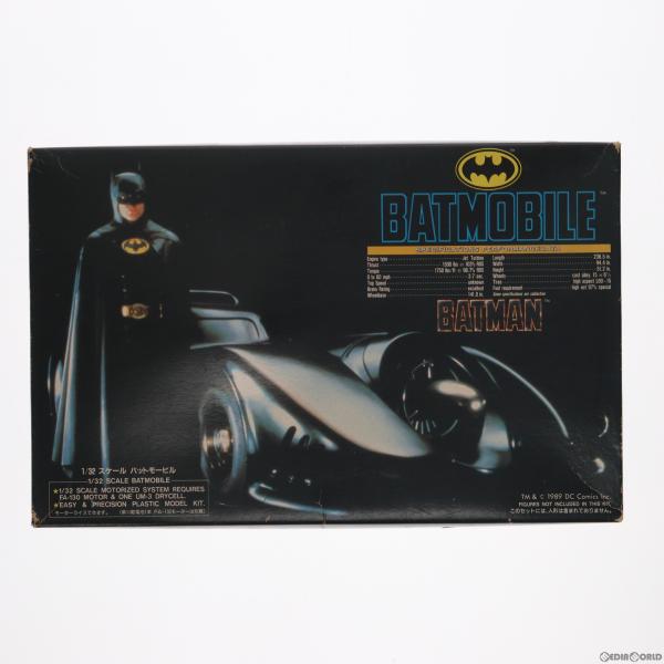 『中古即納』{PTM}1/32 バットモービル バットマン モーターライズキット プラモデル(000...