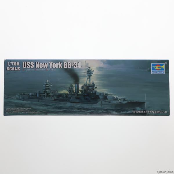 『中古即納』{PTM}1/700 アメリカ海軍戦艦 BB-34 ニューヨーク プラモデル(06711...