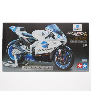 『中古即納』{PTM}オートバイシリーズ No.107 KONICA MINOLTA Honda RC211V'06 プラモデル(14107) タミヤ(20070303)｜media-world