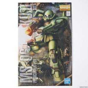 『中古即納』{PTM}MG 1/100 MS-06J ザク Ver.2.0 機動戦士ガンダム プラモデル(5061580) バンダイスピリッツ(20210629)