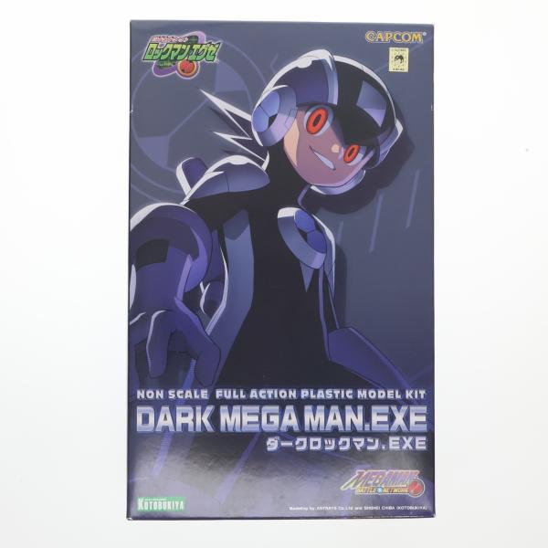 『中古即納』{PTM} ダークロックマン ロックマン エグゼ プラモデル(KP532) コトブキヤ(...