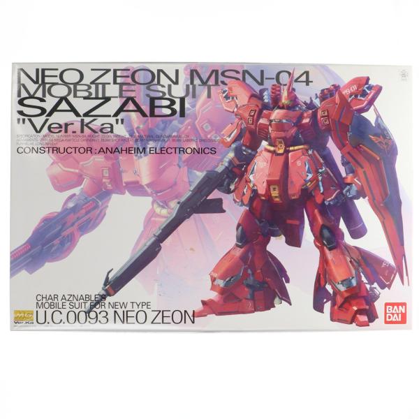 『中古即納』{PTM} MG 1/100 MSN-04 サザビー Ver.ka 機動戦士ガンダム 逆...