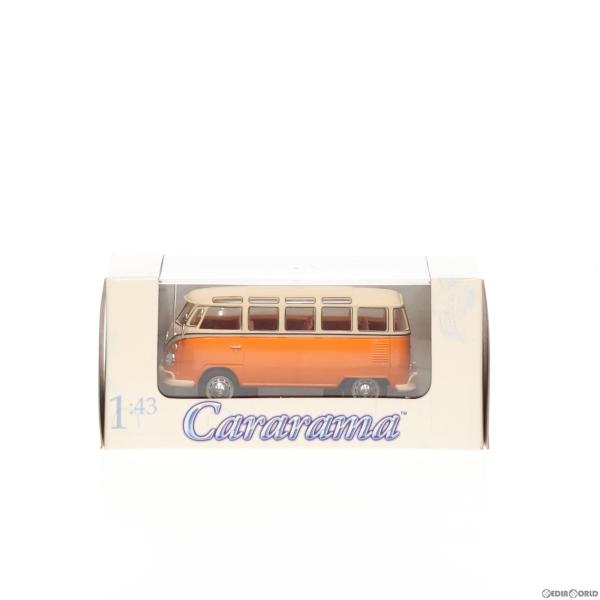 『中古即納』{MDL}1/43 VW Bus Samba 1962(クリーム×オレンジ) クラシック...