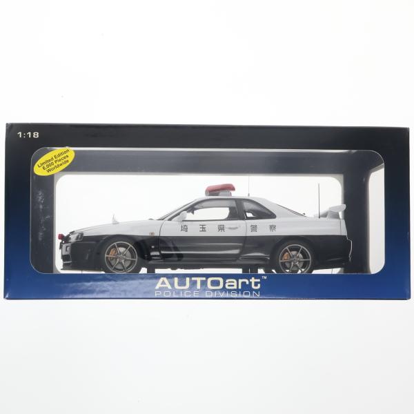 『中古即納』{MDL} 1/18NISSANSKYLINEGTRR34JAPANESEPOLICEC...