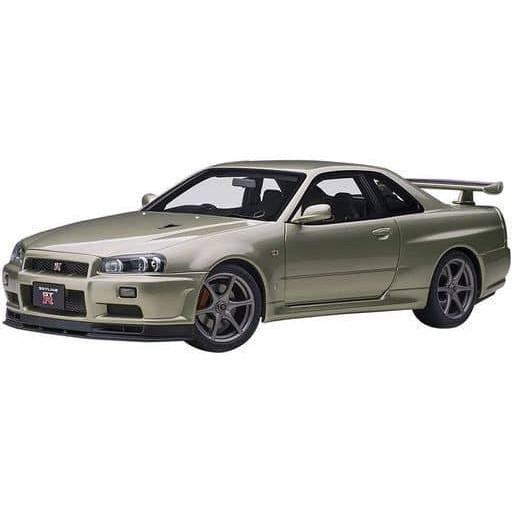 『中古即納』{MDL} 1/18 日産 スカイライン GT-R (R34) Vスペック II ニュル...