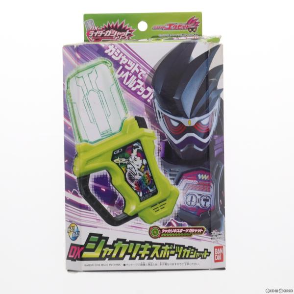 『中古即納』{TOY}DXシャカリキスポーツガシャット 仮面ライダーエグゼイド 完成トイ バンダイ(...