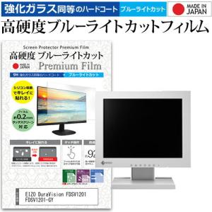 EIZO DuraVision FDSV1201 FDSV1201-GY  機種で使える 強化 ガラスフィルム と 同等の 高硬度9H ブルーライトカット クリア光沢 液晶保護フィルム