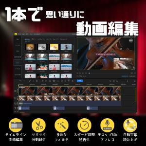 BeeCut 動画編集 永続ライセンス 自動字...の詳細画像3