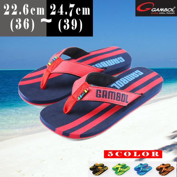 ビーチサンダル レディース 子供用 GAMBOL サンダル GW-11205 LINE(4サイズ/5...