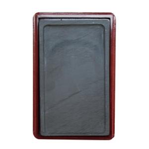 雨畑硯 雨宮弥太郎監修 小判硯四平 硯 すずり 1個 伝統工芸 山梨