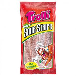 Trolli コーラサワーストリップス 85g×24個セット /同梱不可