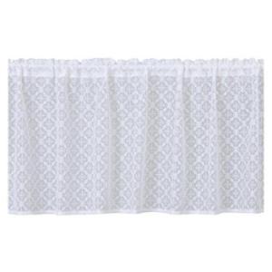 川島織物セルコン フィルモ カフェカーテン 143×60cm DH1047D I アイボリー 代引き不可/同梱不可