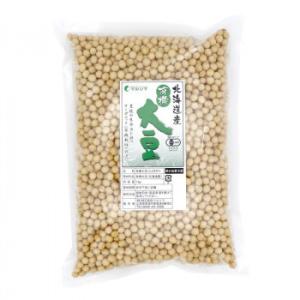 マルシマ 北海道産有機大豆 1kg×2袋 2341　代引き不可/同梱不可｜mediaroad1290