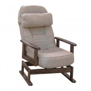 折りたたみ式　木肘回転高座椅子　SP-823R(C-01)　MBE　代引き不可/同梱不可