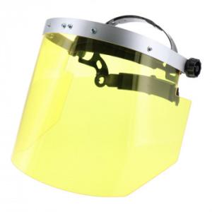 DTフェイスシールドかぶり型ワイド　イエロー　DT-KFS-YW　805422　代引き不可/同梱不可