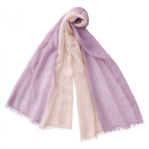 ケイズクリエーション オーガニックコットン キャメル混ストール(パープル) KSU08020PL 5...