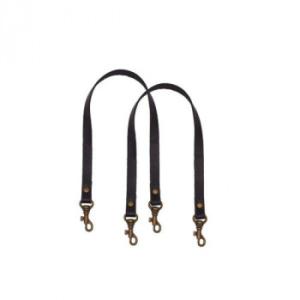 INAZUMA イナズマ 本革バッグ持ち手 約38cm 2本手 (26)黒 BM-3825A　代引き...