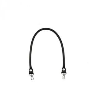 INAZUMA イナズマ 着脱ホック式本革持ち手 約54cm 2本手 (26)黒 BM-5505S　...