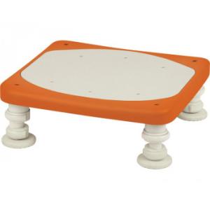 ユニプラス 浴槽内いす80・120-200 BSN09 レッドオレンジ 459400 S0992　代...