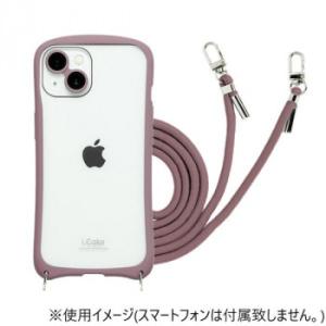 iPhone14/iPhone13兼用背面型ケース i.Color Cacao iP22-61-IC...
