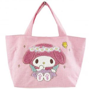 サンリオ　サガラ刺繍トートバッグ　マイメロディ50th　617　代引き不可/同梱不可