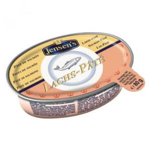 ジェンセン サーモンパテ 80g 36個セット 052008　代引き不可/同梱不可