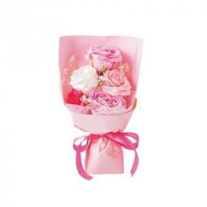 GREEN HOUSE スタンダードソープフラワーブーケ ライトピンク 5577-LP　代引き不可/...