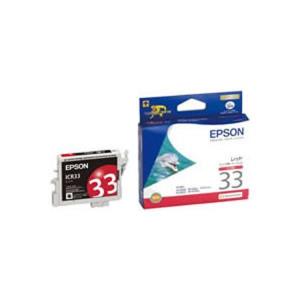 〔業務用5セット〕〔純正品〕 EPSON エプソン インクカートリッジ/トナーカートリッジ 〔ICR33 RED レッド〕 ×5セット｜mediaroad1290